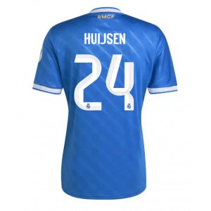 Real Madrid Dean Huijsen #24 Jalkapallovaatteet Kolmaspaita 2025-26 Lyhythihainen